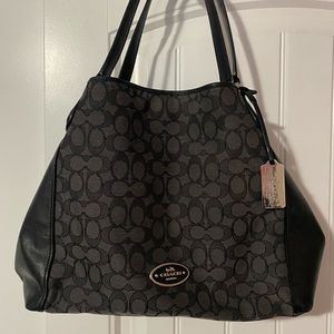 Coach black/Grey purse